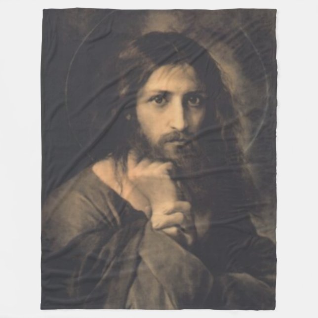 JESUS FLEECEFILT (Framsidan)