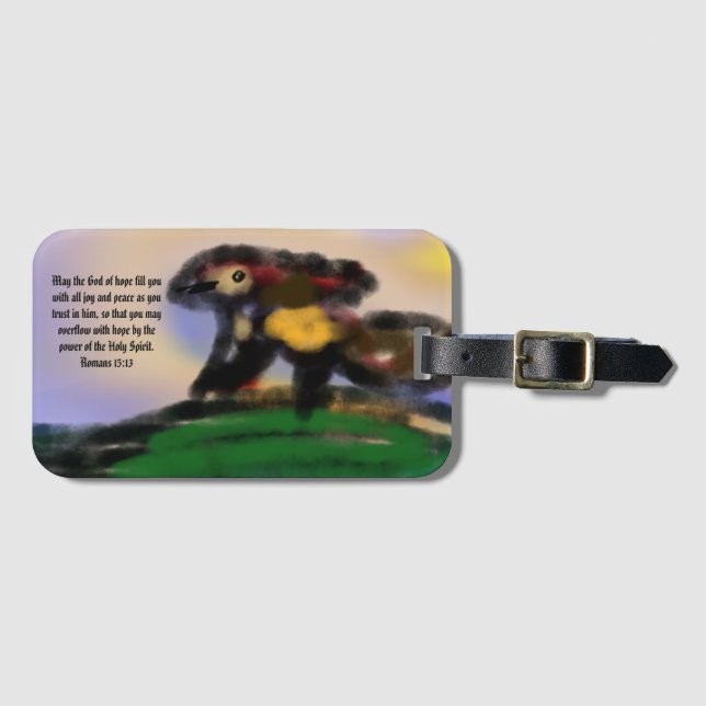 jesus flög över bagagebricka (Framsida horisontal)