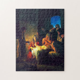 Jesus födelse av Carl Bloch Pussel