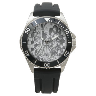 Jesus födelse (av Martin Schongauer) Armbandsur