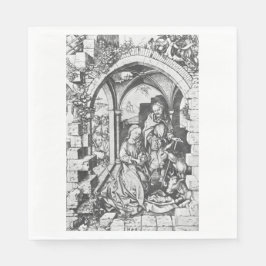 Jesus födelse (av Martin Schongauer) Pappersservett