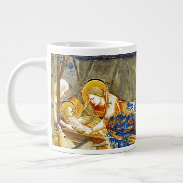 Jesus födelsedag jumbo mugg (Vänster)