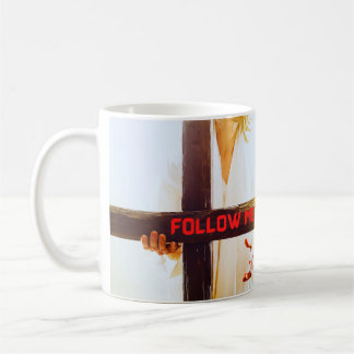 Jesus Follow Me Coffee Mug Kaffemugg