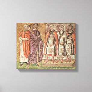 Jesus för Caiphus Canvastryck