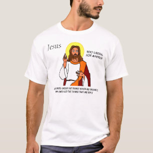 Jesus: För frisinnat för Amerika Tee
