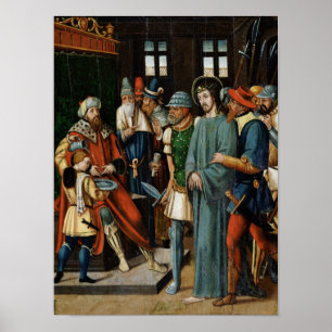 Jesus före Pilatus Poster