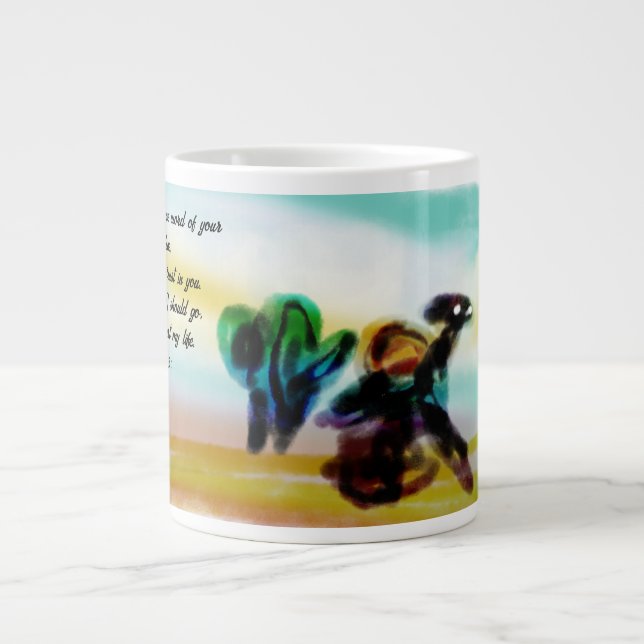 Jesus förtrösta  jumbo mugg (Framsidan)
