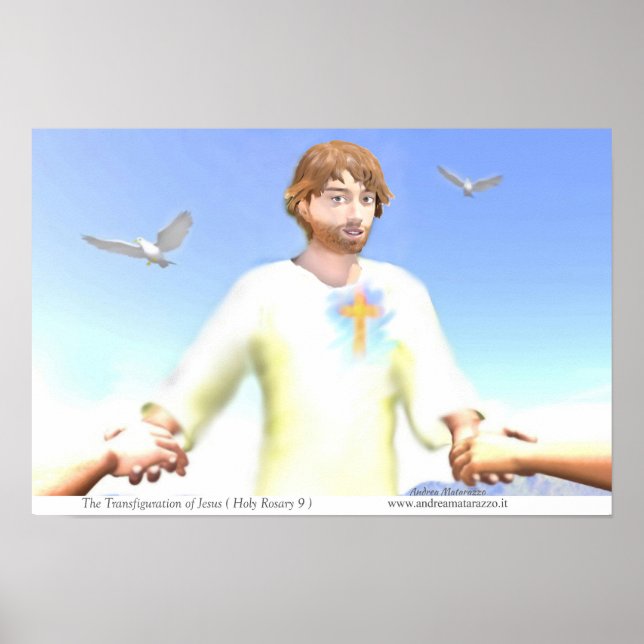 Jesus förvandling poster (Framsidan)