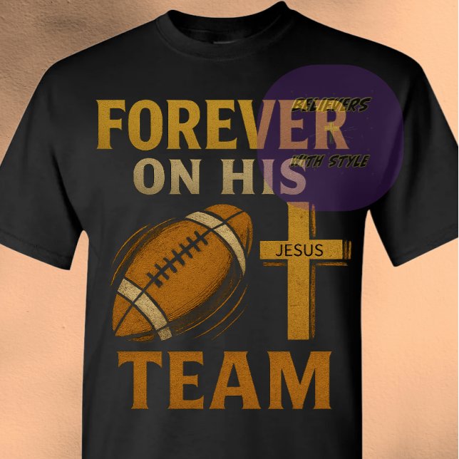 Jesus - Fotboll - kristen T Shirt (Skapare uppladdad)
