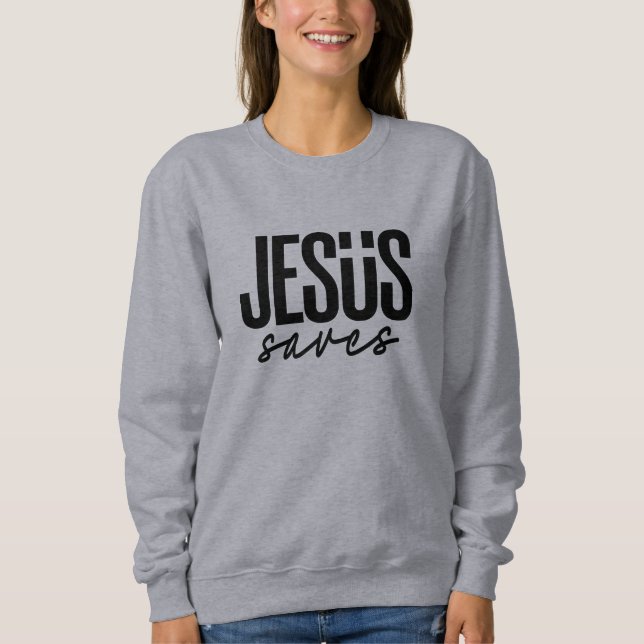 JESUS FRÄLSAR T SHIRT (Framsida)