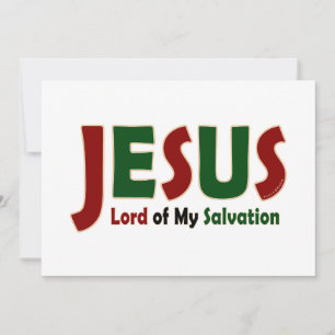 JESUS: Frälsningens Herre Kort