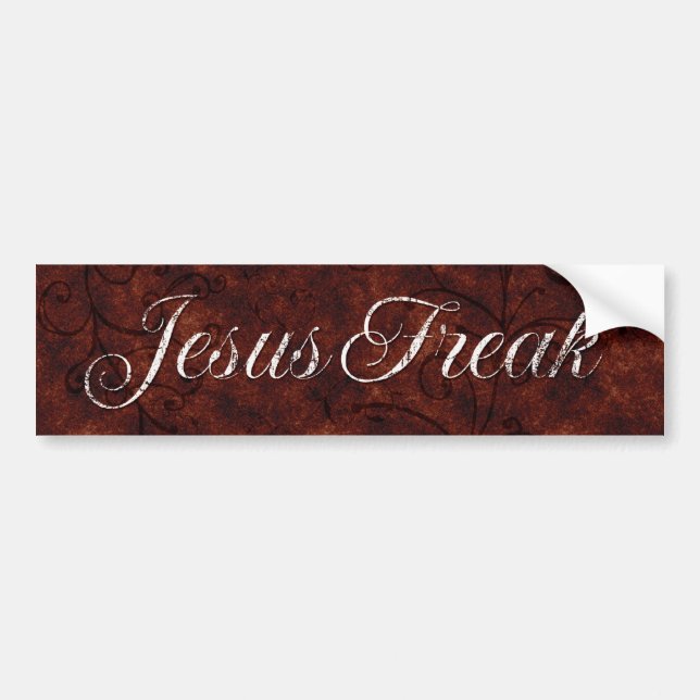 Jesus Freak 3 Bildekal (Framsidan)