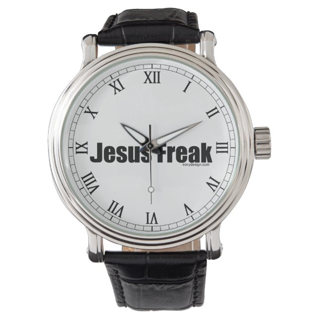 Jesus Freak Armbandsur (Framsida)