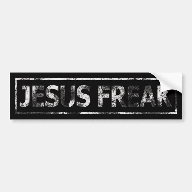 Jesus Freak Bildekal (Framsidan)