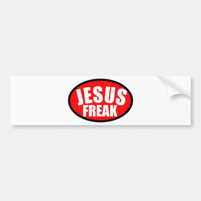 Jesus freak bildekal (Framsidan)