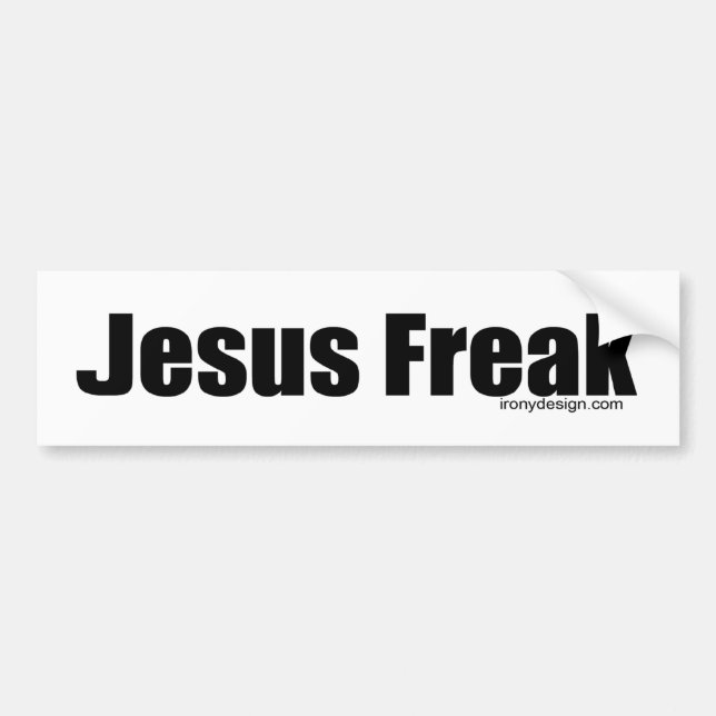 Jesus Freak Bildekaler (Framsidan)