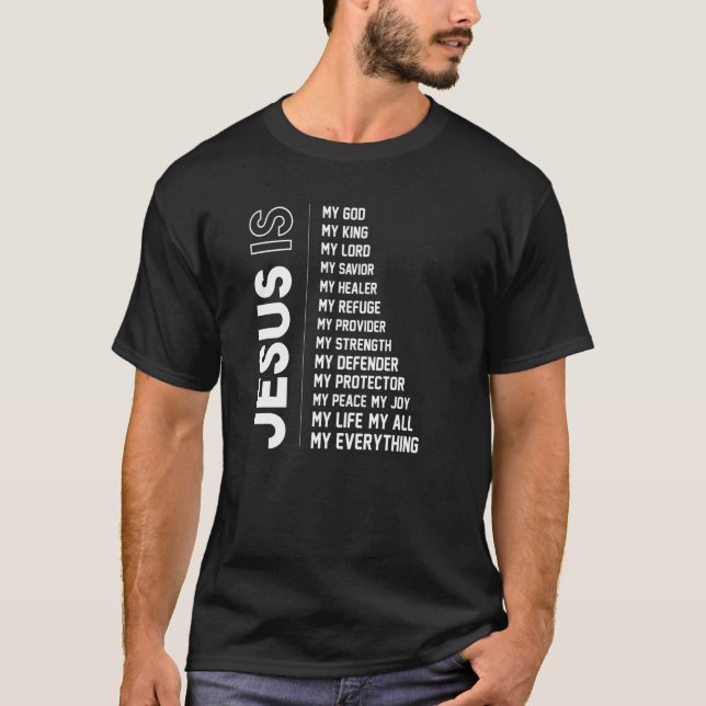 Jesus Freak Christian Ord Forgitivity Believer T Shirt (Framsida)