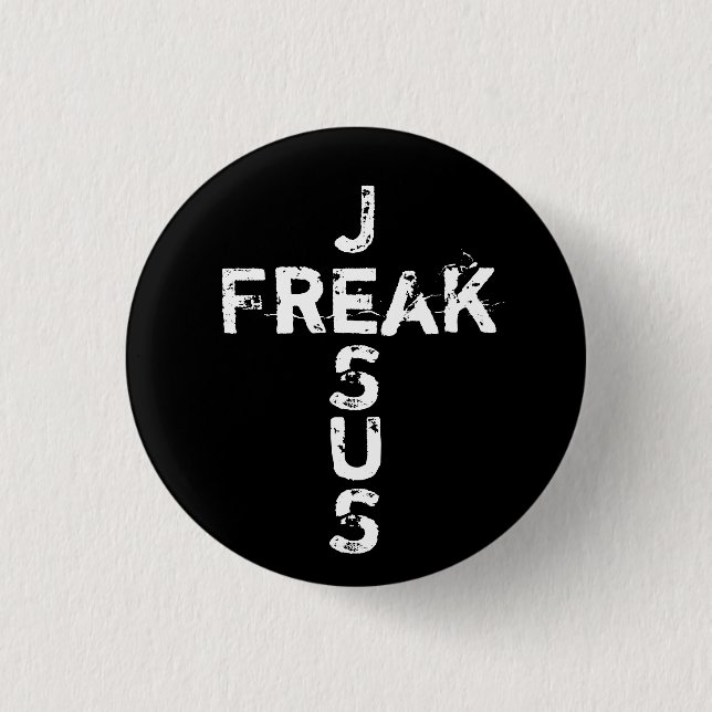 Jesus Freak - Cross Knapp (Framsida)