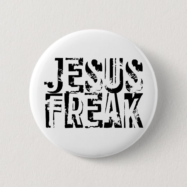 Jesus freak knapp (Framsida)