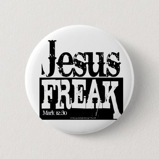 Jesus freak knapp (Framsida)