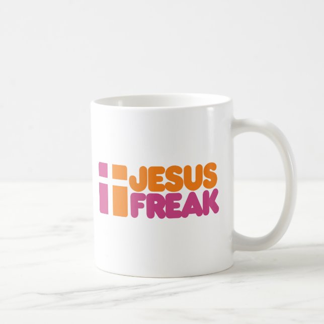 Jesus Freak Parody Kaffemugg (Höger)