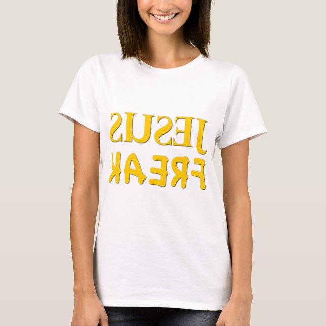 Jesus freak (SUSEJ KAERF) T-shirt (Framsida)