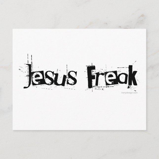 Jesus Freak Vykort (Framsida)