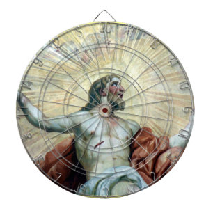 jesus fresco darttavla