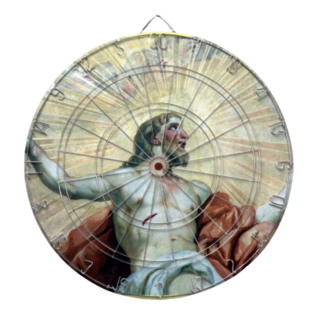 jesus fresco darttavla (Framsidan)