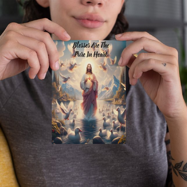 Jesus Fridfull Himmel Av Ankor Vykort (Skapare uppladdad)