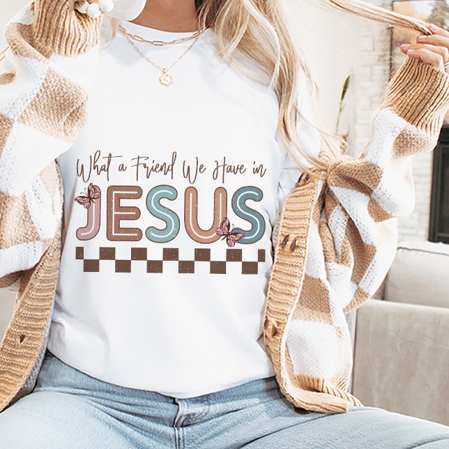 Jesus Friend Religiösa Christian Faith T Shirt (Religious Quote Tee )