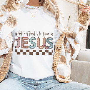 Jesus Friend Religiösa Christian Faith T Shirt