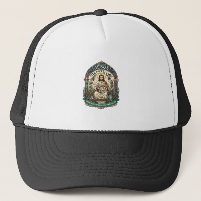 Jesus fröpaket etikett Jesus fröpaket Kristna Keps (Framsida)