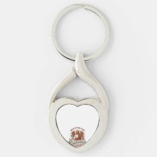 Jesus Funktionshinder Uppmuntran T-Shirt Inspirati Twisted Heart Silverfärgad Nyckelring
