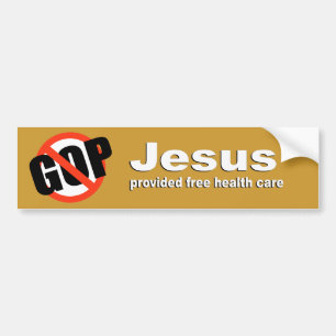 Jesus g fri sjukvård bildekal