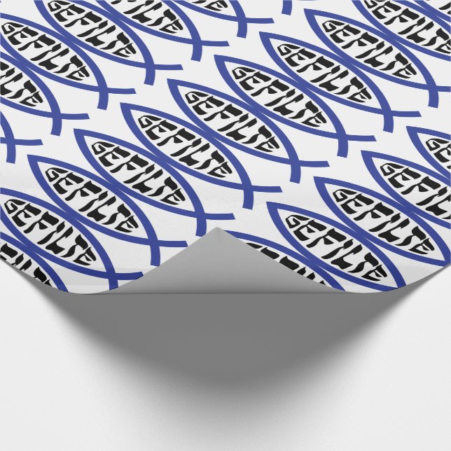 Jesus Gefilte Fish - Judisk Påskhumor Presentpapper (Hörn)