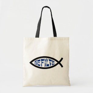Jesus Gefilte Fish - Judisk Påskhumor Tygkasse