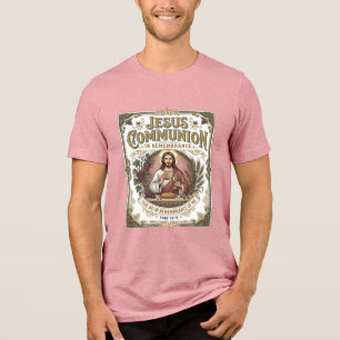 Jesus gemenskap Jesus gemenskap Kristet förtroende T Shirt