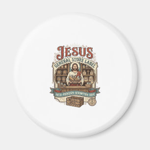 Jesus General Store Etikett Jesus General Store Ch Magnet