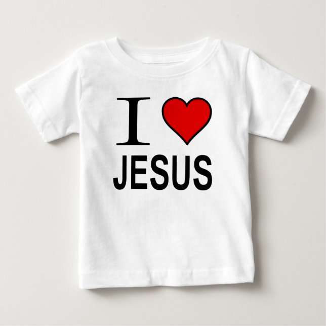 Jesus ger mig kärlek Jesus långärmad skjorta Tee Shirt (Framsida)
