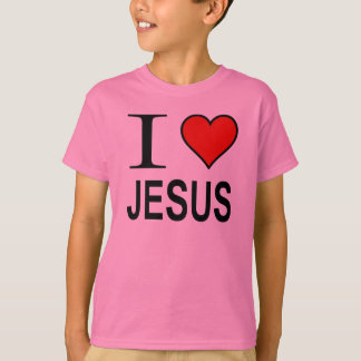 Jesus ger mig kärlek Jesus på den ekologiska skjor T-shirt