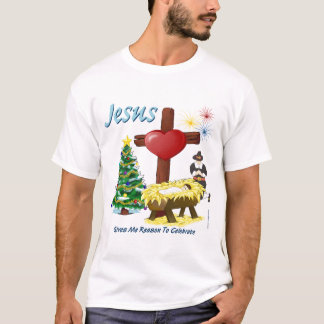 Jesus ger mig resonerar för att fira skjortan (2 t-shirt