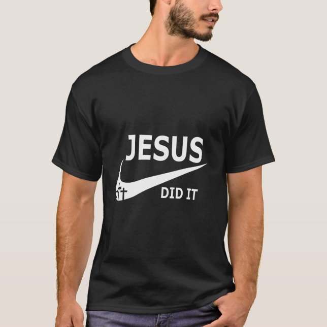 Jesus gjorde det Jesus T Shirt (Framsida)