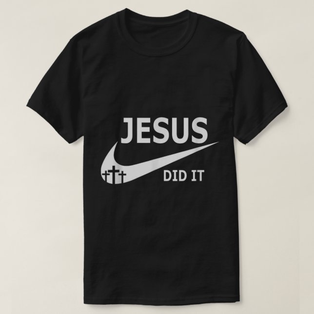 Jesus gjorde det roligt Jesus T Shirt (Design framsida)