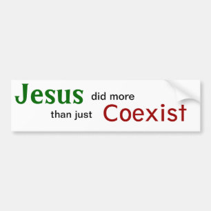 Jesus gjorde mer finns till samtidigt än precis bildekal