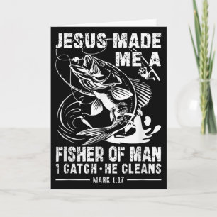 Jesus gjorde mig till en fiskare Mark 1 17 Clic Gu Kort