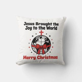 Jesus Glädje För Världen Kudde - Tro Geschenk