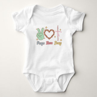 Jesus, God, Christian, custom bodysuit for baby T Shirt