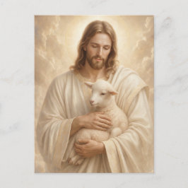 Jesus Goda Herde Begravningsbön Postkort Vykort