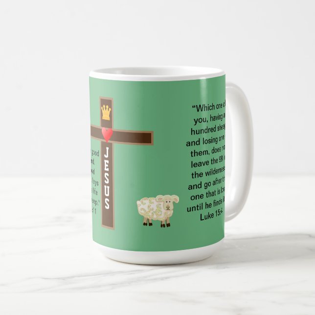 Jesus Goda herde Kaffemugg (Framsida höger)
